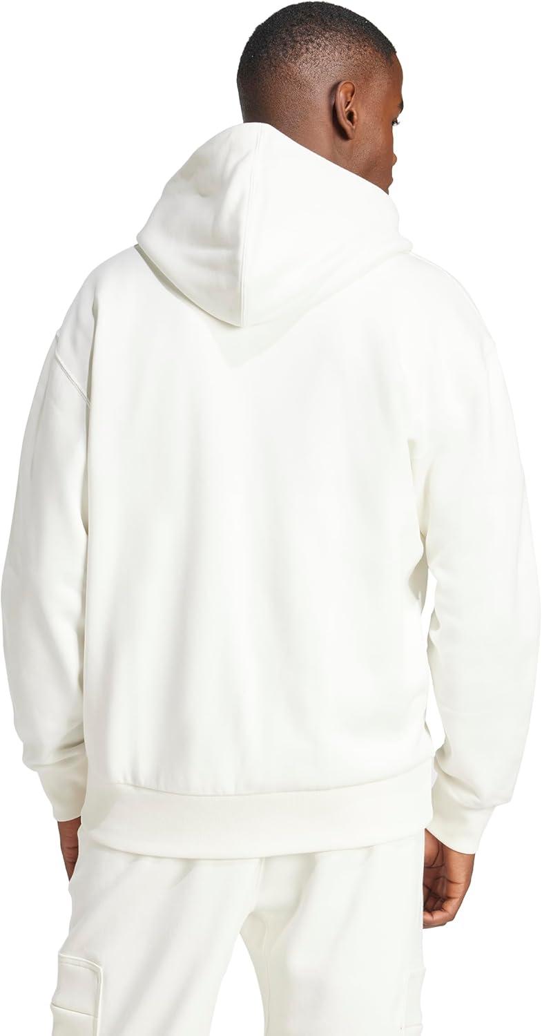 imageadidas mens All Szn Fleece Fullzip HoodieOffwhite