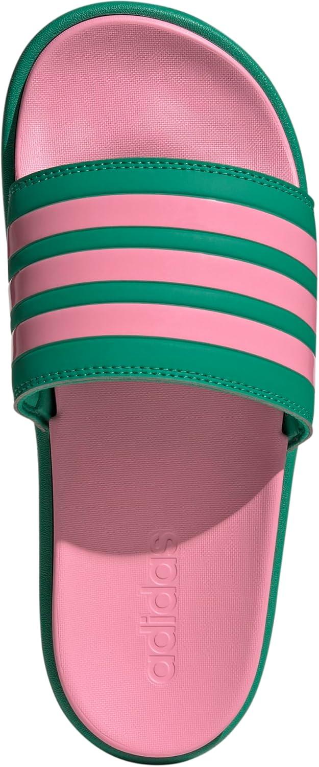 imageadidas womens Adilette PlatformCourt GreenBliss PinkBliss Pink