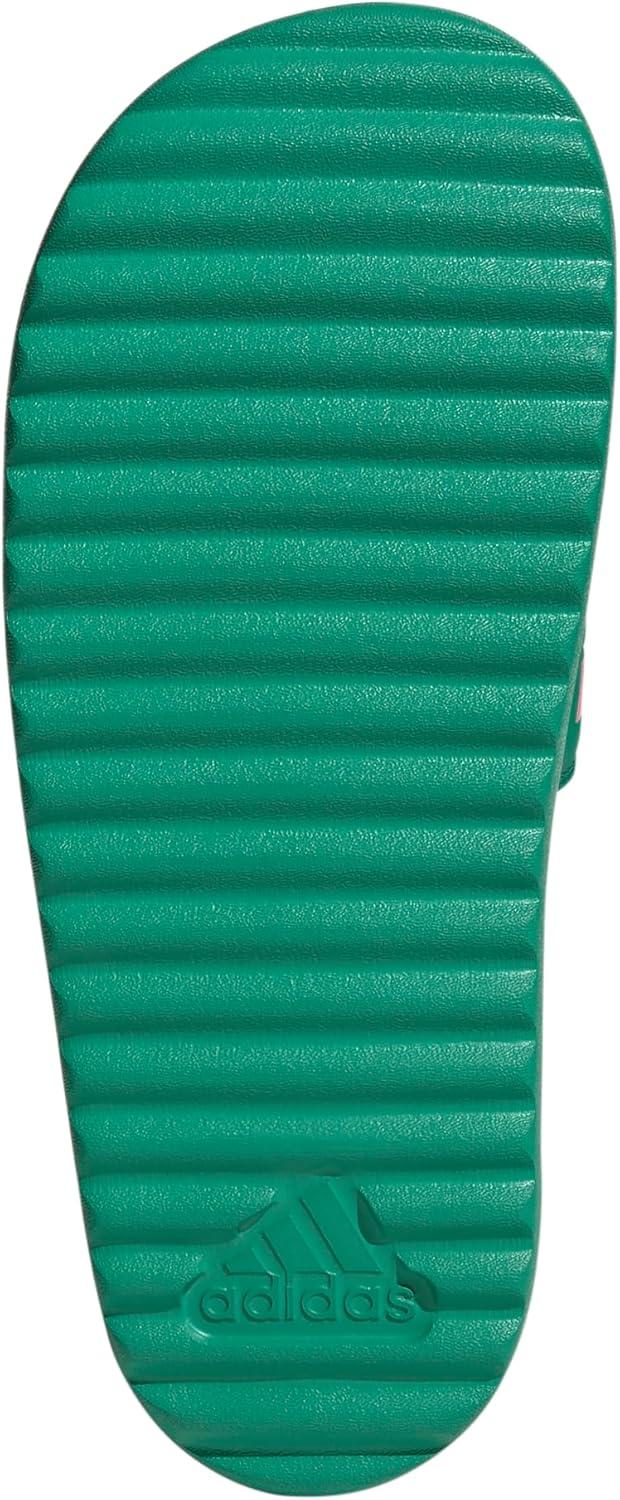 imageadidas womens Adilette PlatformCourt GreenBliss PinkBliss Pink