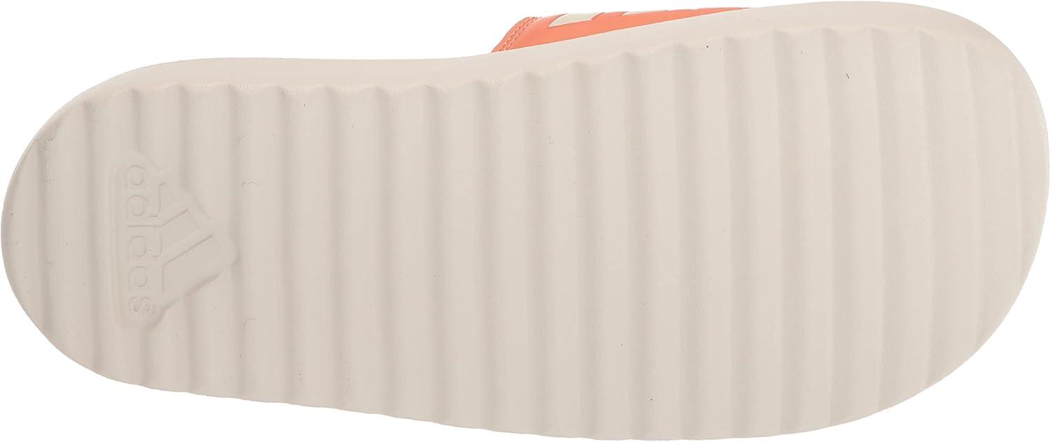 imageadidas womens Adilette PlatformWhiteWhiteSemi Coral