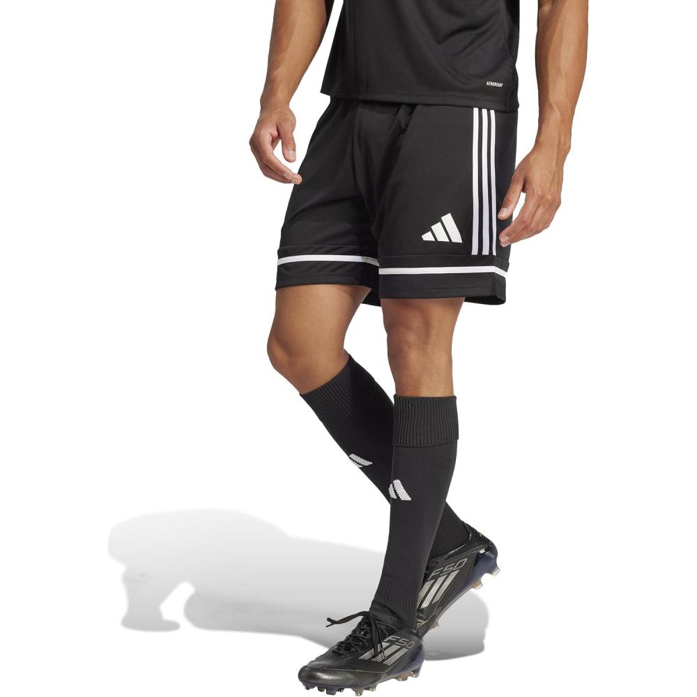imageadidas Mens Squadra 25 ShortsBlackBlackWhite
