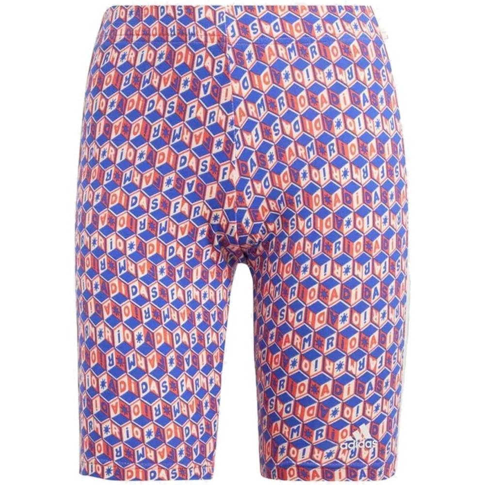 imageadidas Womens Farm Bike ShortsBold BlueBright Red
