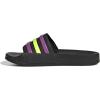 imageadidas Kids Adilette Shower SlideBlackFlash PinkSolar Yellow