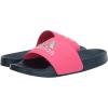 imageadidas Kids Adilette Shower SlideLucid PinkSilver MetallicPreloved Ink
