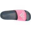 imageadidas Kids Adilette Shower SlideLucid PinkSilver MetallicPreloved Ink