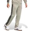 imageadidas Mens 3Stripes Tricot Opem Hem Track PantsSilver Pebble