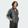 imageadidas Mens Essentials 3Stripes Light Down JacketBlack