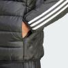 imageadidas Mens Essentials 3Stripes Light Down JacketBlack