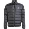 imageadidas Mens Essentials 3Stripes Light Down JacketBlack