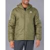 imageadidas Mens Essentials Insulated Hooded JacketFocus Olive