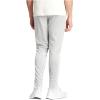 imageadidas Mens Sereno Cut 3Stripes Slim Tapered PantsGreyWhite