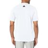 imageadidas Mens Tall Size Future Icons Metallic TShirtWhite
