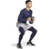 imageadidas Mens Techfit Compression Long Sleeve Training TShirtInk