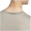 imageadidas Mens Techfit Compression Long Sleeve Training TShirtSilver Pebble