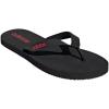 imageadidas UnisexAdult Keitaki Alpha Slide SandalBlackBetter ScarletBetter Scarlet