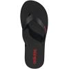 imageadidas UnisexAdult Keitaki Alpha Slide SandalBlackBetter ScarletBetter Scarlet