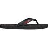 imageadidas UnisexAdult Keitaki Alpha Slide SandalBlackBetter ScarletBetter Scarlet