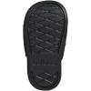 imageadidas UnisexChild Adilette Estrap Slide SandalBlackWhiteBlack