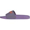 imageadidas Womens Adilette SlideShadow VioletImpact OrangeViolet Fusion