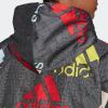 imageadidas Womens Essentials MultiColored Logo WindbreakerCarbonMulticolorWhite