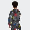 imageadidas Womens Essentials MultiColored Logo WindbreakerCarbonMulticolorWhite