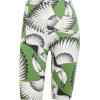 imageadidas Womens Farm Bike ShortsCream WhiteCrew GreenBlack