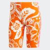 imageadidas Womens Farm Bike ShortsUnity OrangeOff White