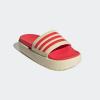 imageadidas womens Adilette PlatformWarm VanillaSemi Lucid RedSemi Lucid Red