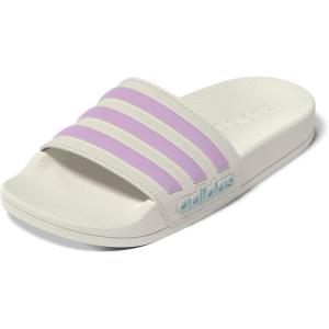 imageadidas Kids Adilette Shower SlideOff WhiteBliss LilacHalo Mint
