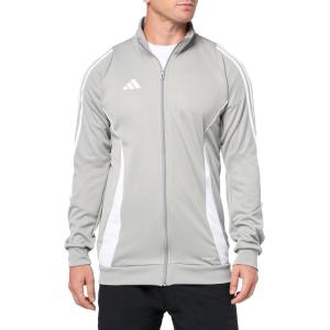 imageadidas Mens Tiro 24 Training JacketTeam Mid GreyWhite