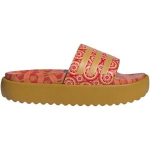 imageadidas womens Adilette PlatformVictory GoldVictory GoldTomato
