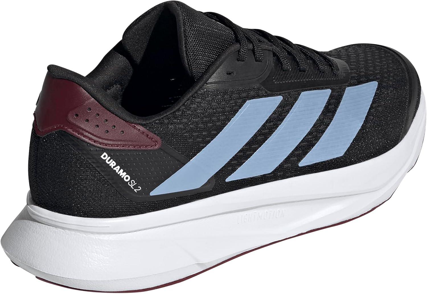 imageAdidas Mens Duramo Sl 2 RunningBlackBlueShadow Red