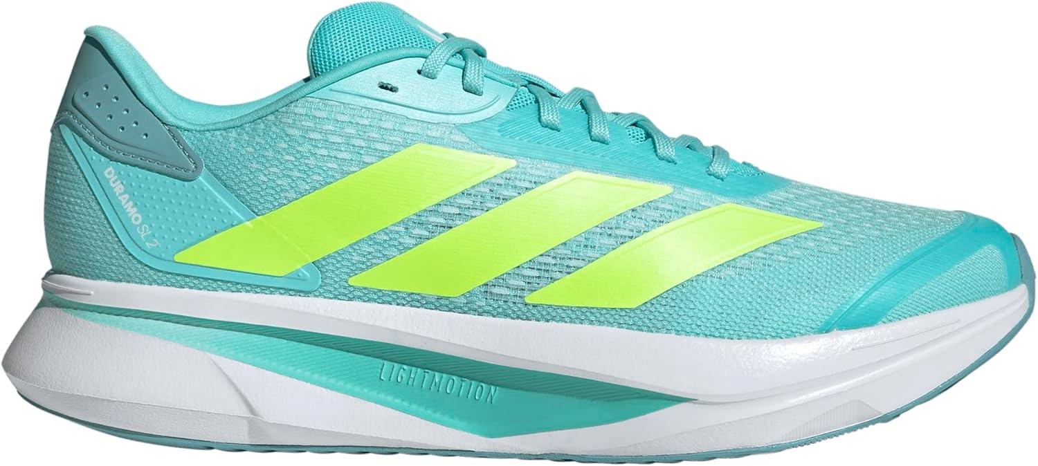 imageAdidas Mens Duramo Sl 2 RunningFlash AquaLucid LemonMint Ton