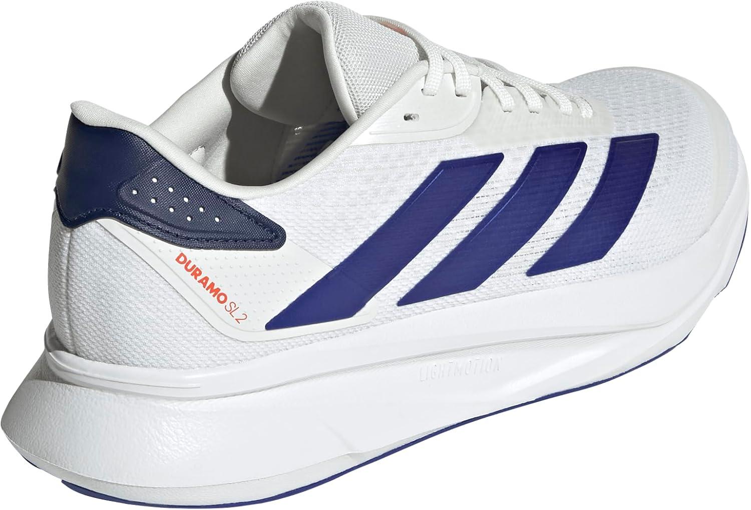 imageAdidas Mens Duramo Sl 2 RunningWhiteLucid BlueDark Blue