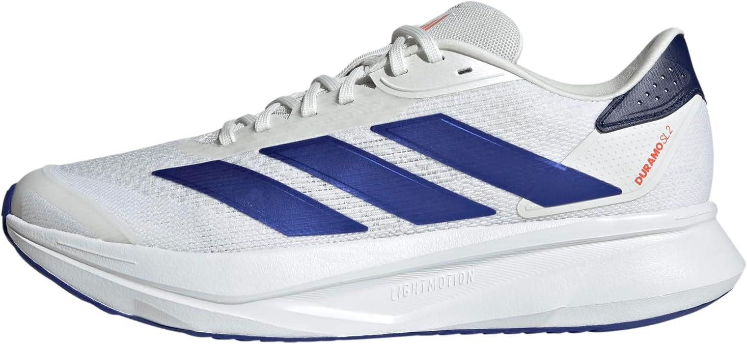 imageAdidas Mens Duramo Sl 2 RunningWhiteLucid BlueDark Blue