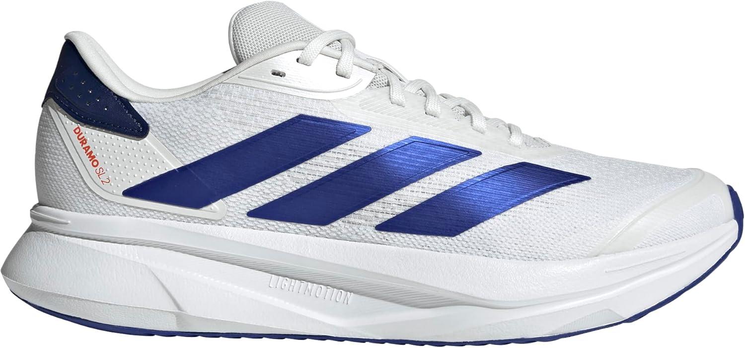 imageAdidas Mens Duramo Sl 2 RunningWhiteLucid BlueDark Blue