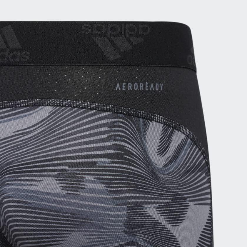 imageadidas Boys Aeroready Techfit Compression Pants TightsBlack Camouflage