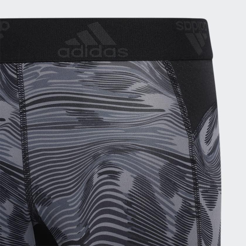 imageadidas Boys Aeroready Techfit Compression Pants TightsBlack Camouflage
