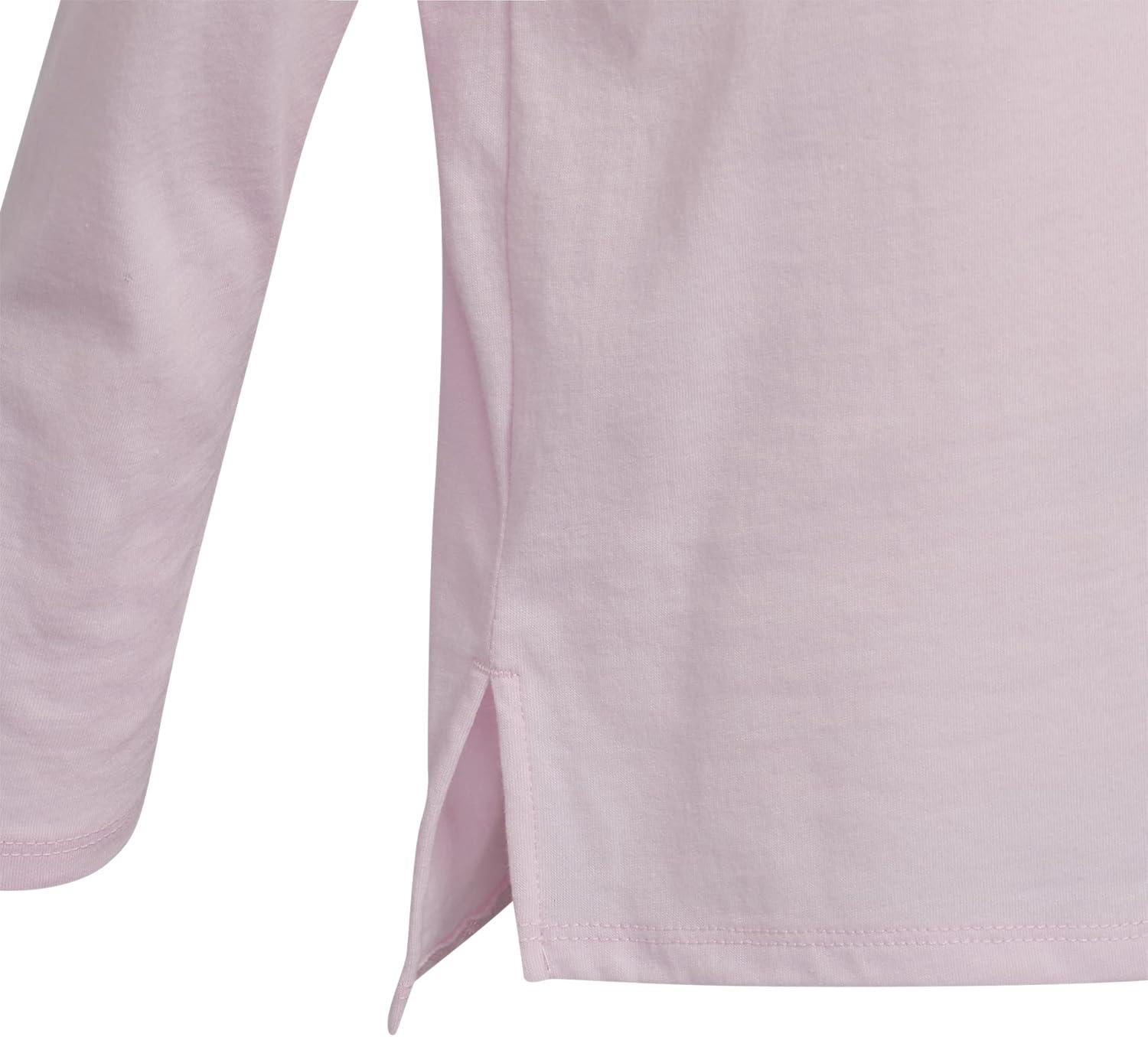 imageadidas Girls Long Sleeve Graphic Hooded Tee and Printed Tights Set