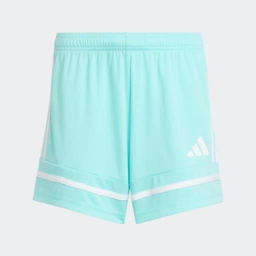 imageadidas Girls Squadra 25 ShortsFlash AquaFlash AquaWhite
