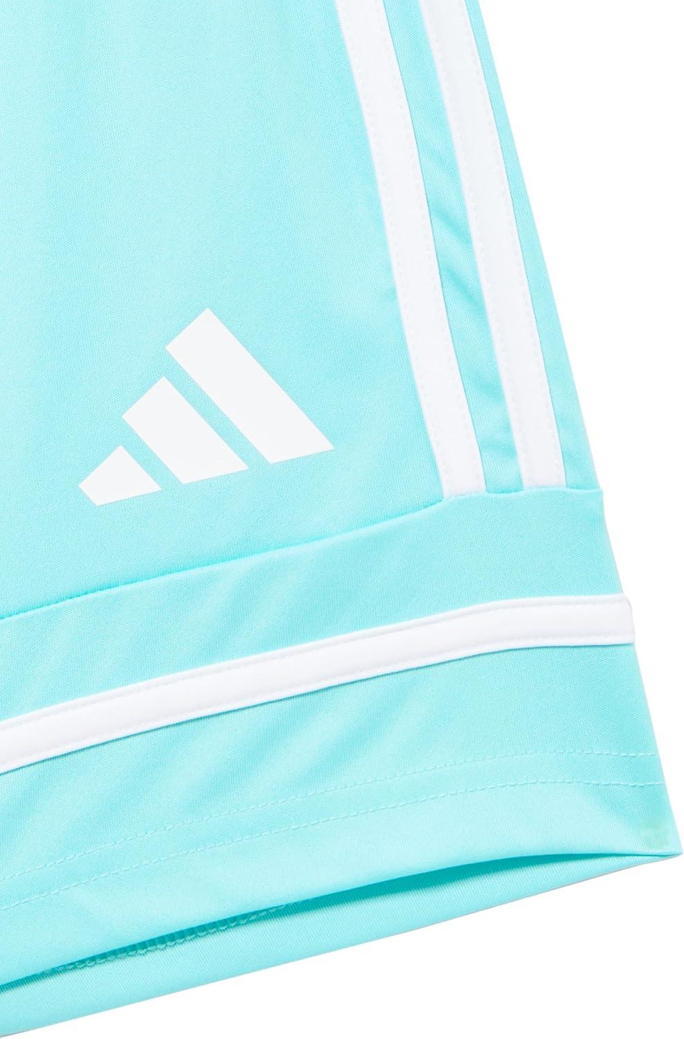 imageadidas Girls Squadra 25 ShortsFlash AquaFlash AquaWhite