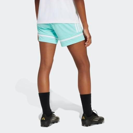 imageadidas Girls Squadra 25 ShortsFlash AquaFlash AquaWhite