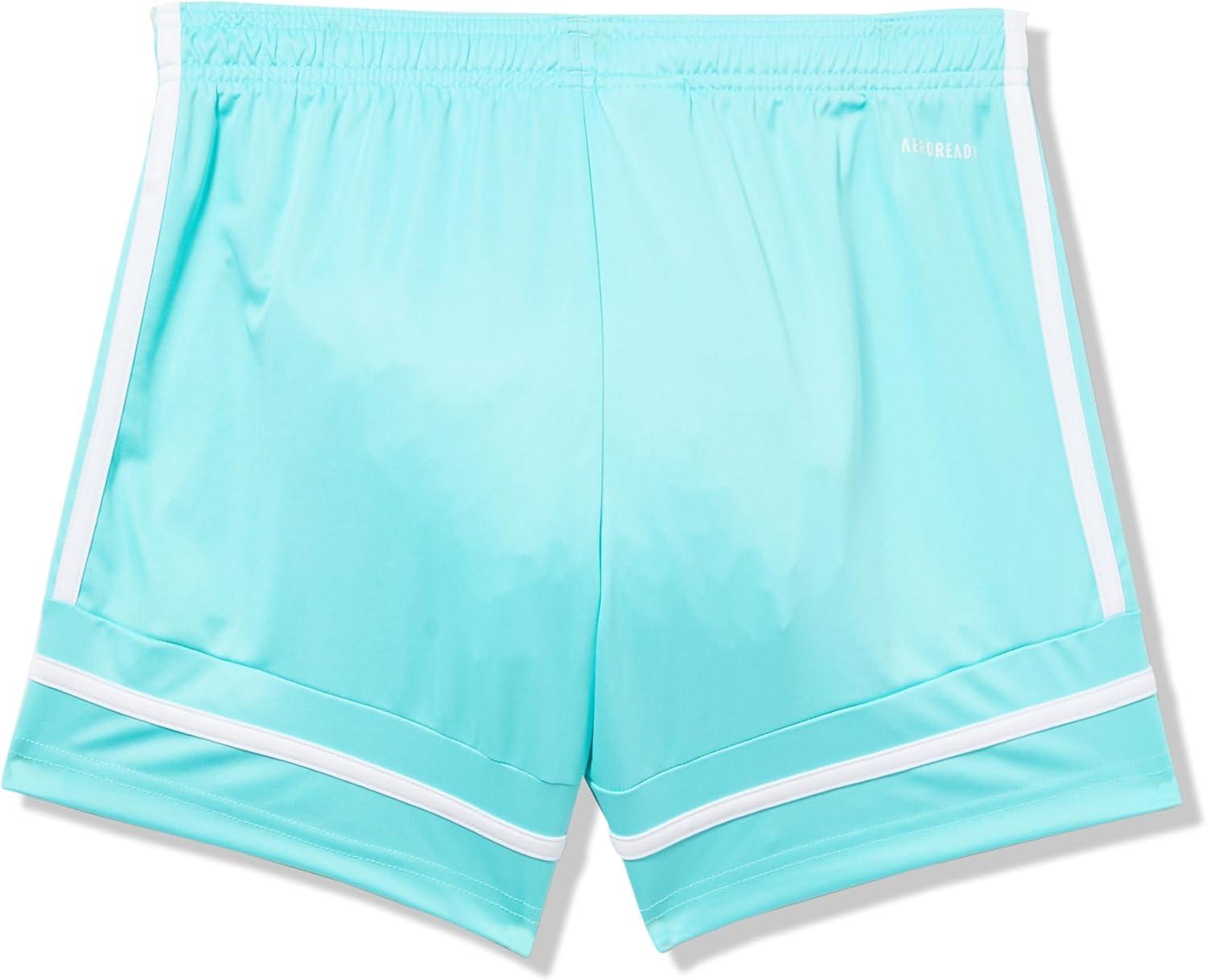 imageadidas Girls Squadra 25 ShortsFlash AquaFlash AquaWhite