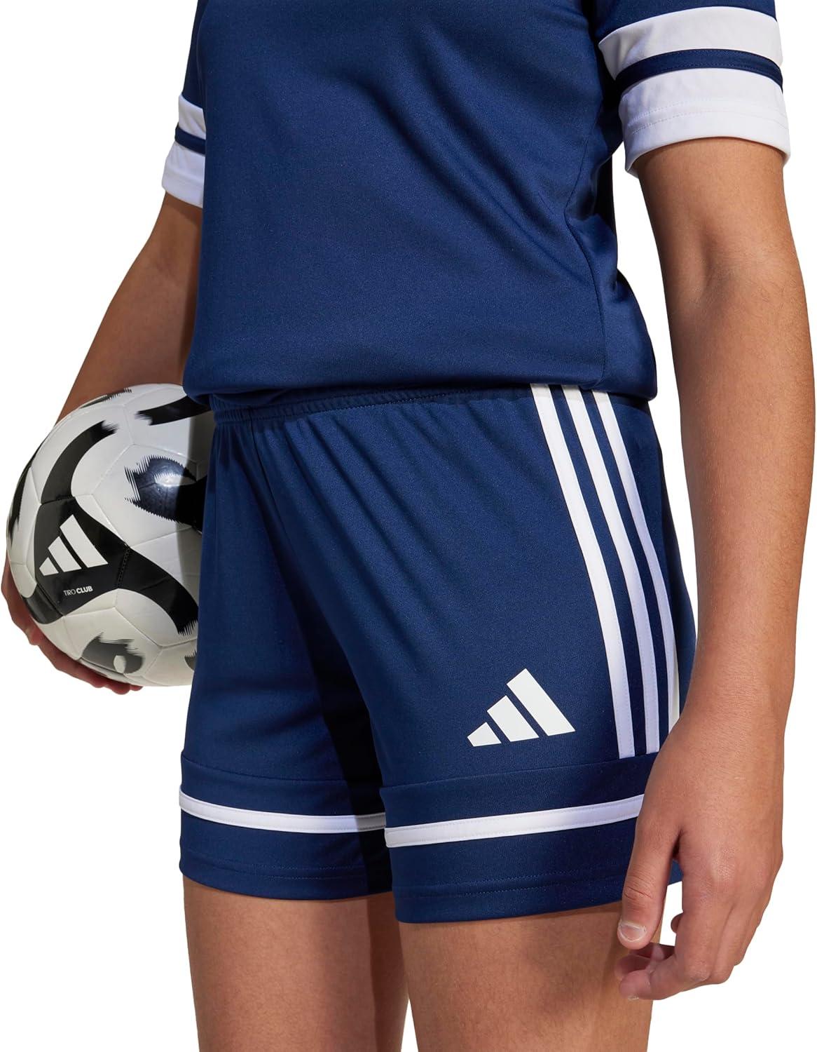 imageadidas Girls Squadra 25 ShortsTeam Navy BlueTeam Navy BlueWhite