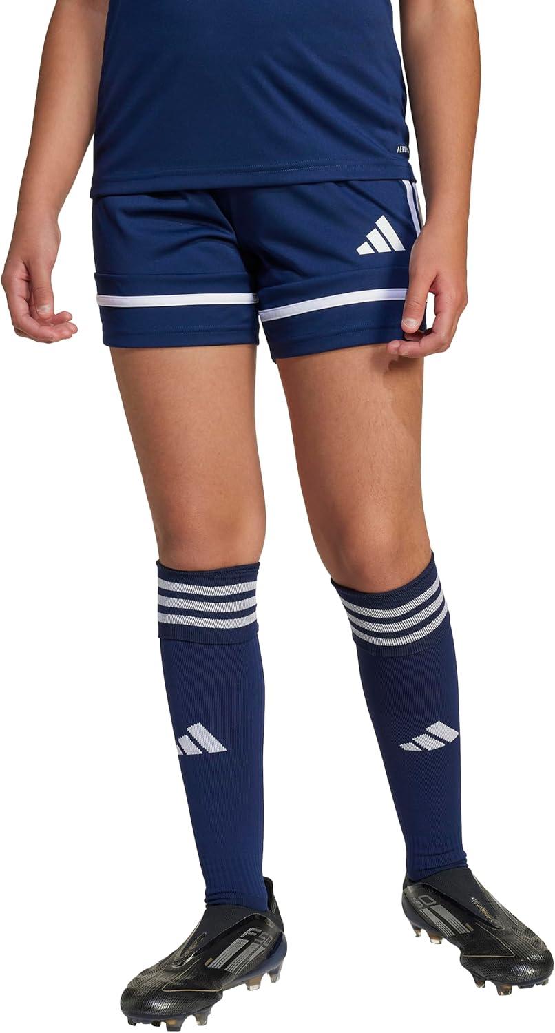 imageadidas Girls Squadra 25 ShortsTeam Navy BlueTeam Navy BlueWhite