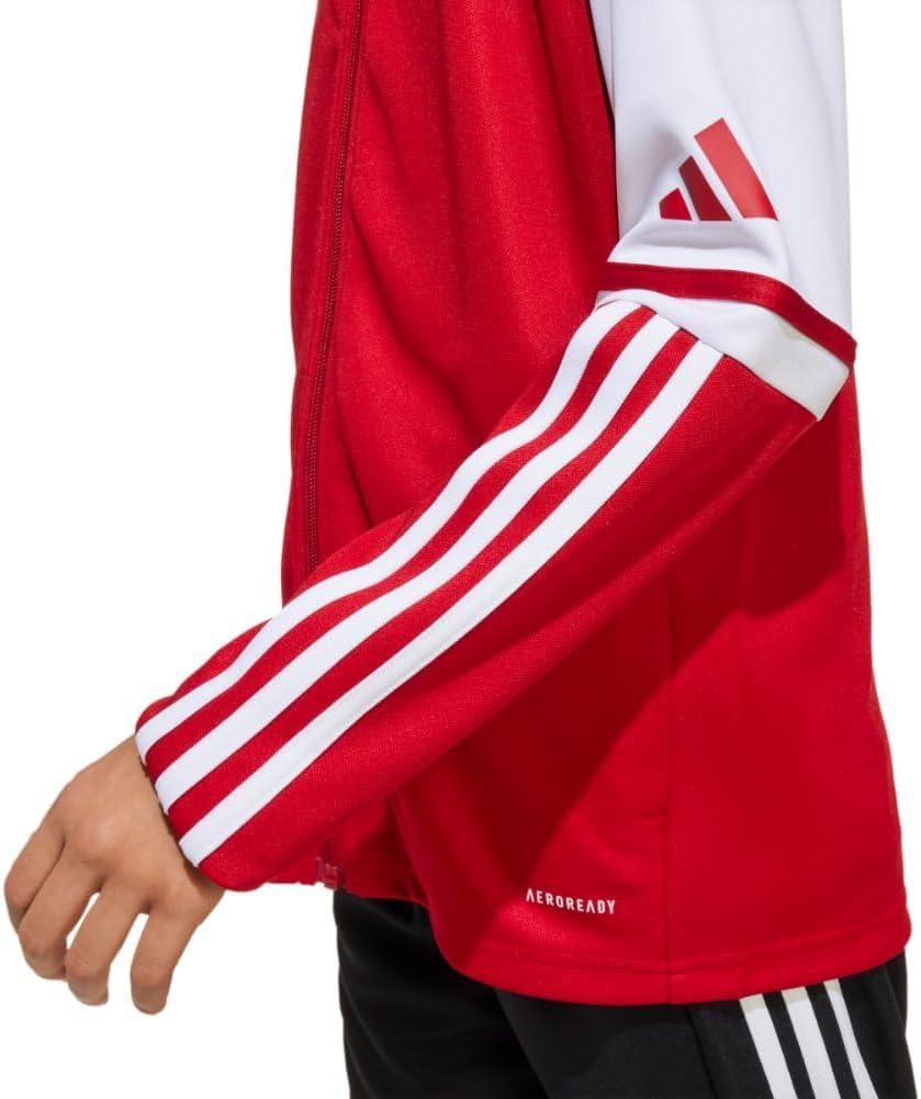 imageadidas Kids Squadra 25 Training JacketTeam Power RedWhite