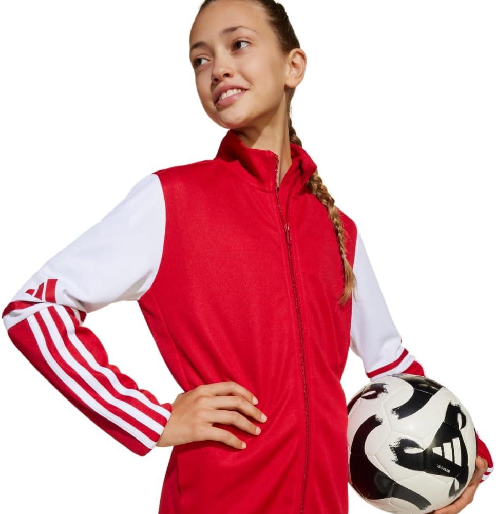 imageadidas Kids Squadra 25 Training JacketTeam Power RedWhite