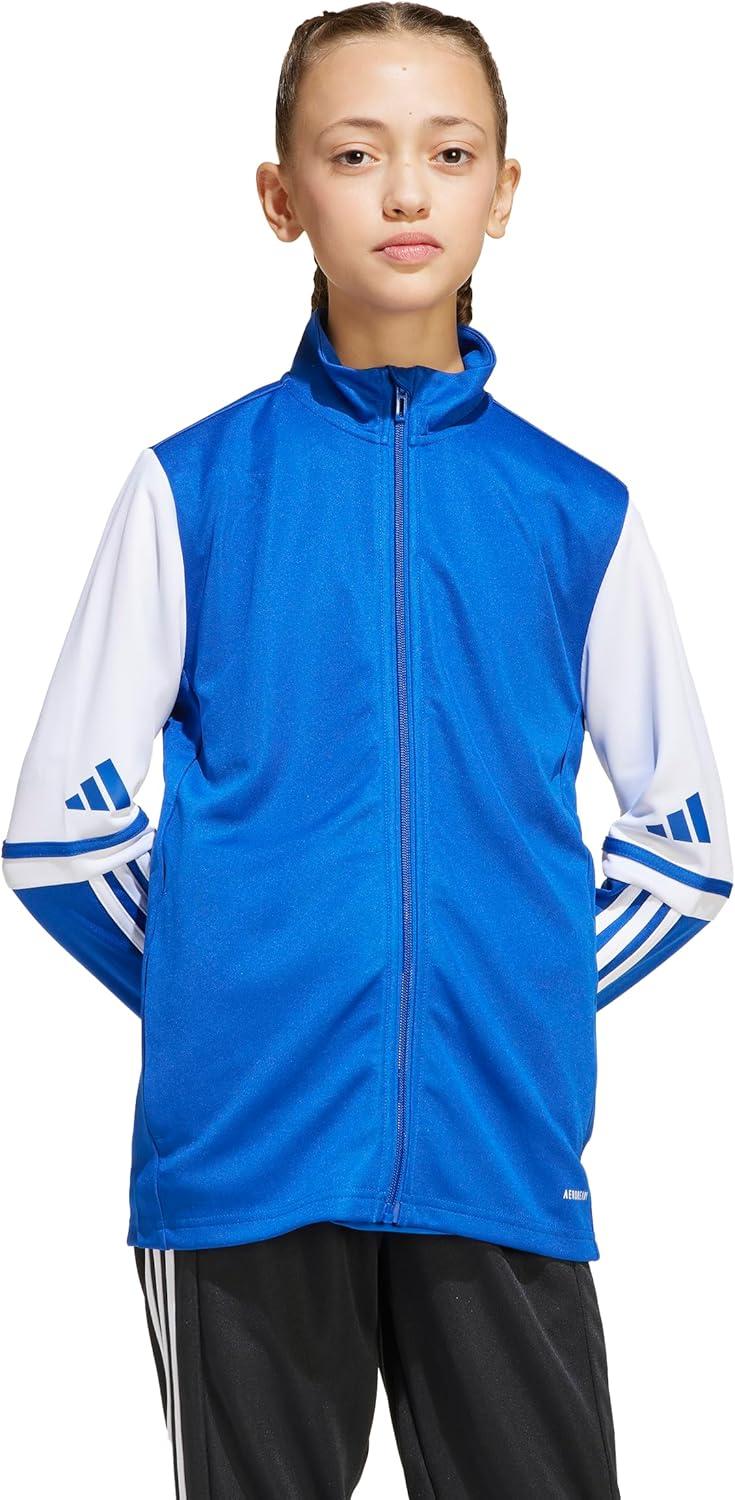 imageadidas Kids Squadra 25 Training JacketTeam Royal BlueWhite