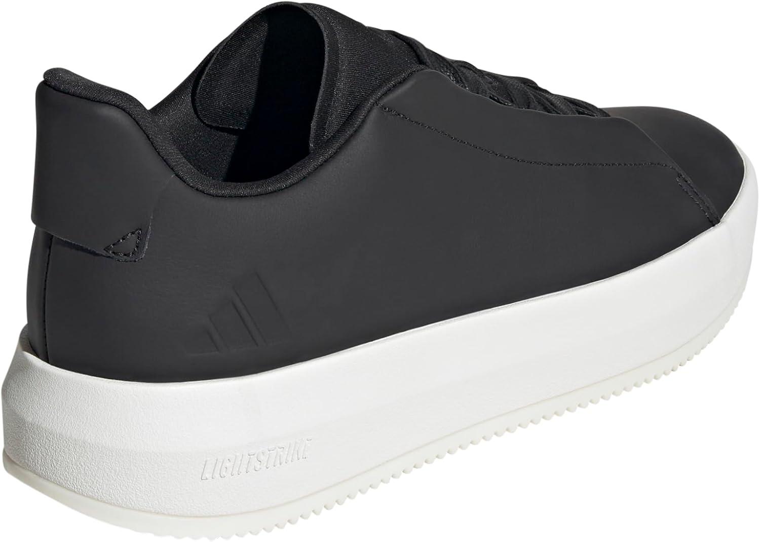 imageadidas Mens Acesmash SneakerBlackBlackWhite
