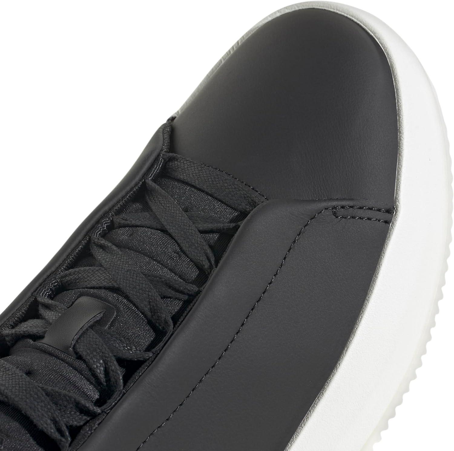 imageadidas Mens Acesmash SneakerBlackBlackWhite